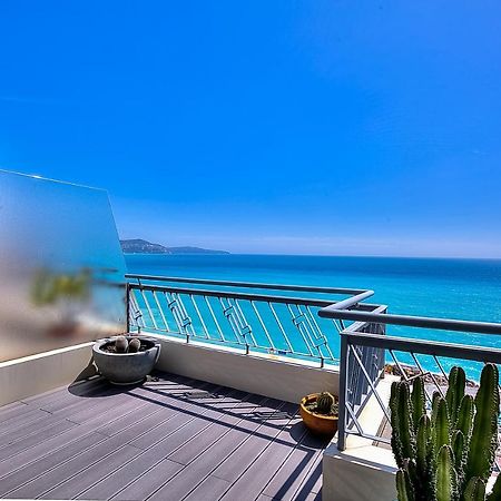 Le Florentina, Dernier Etage Avec Terrasse, Vue Sur La Baie Des Anges Apartment นีซ ภายนอก รูปภาพ