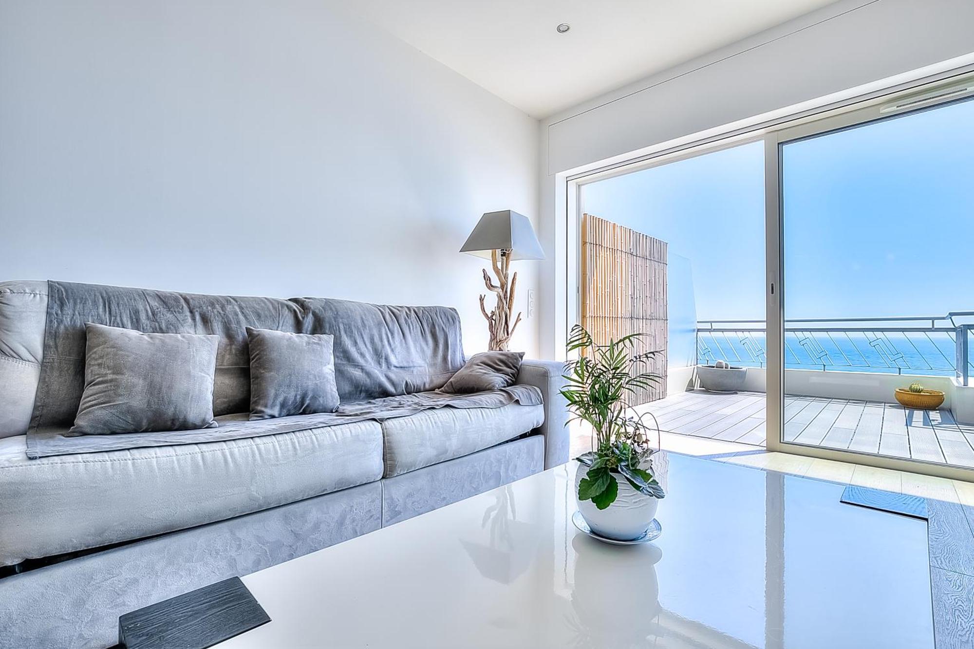 Le Florentina, Dernier Etage Avec Terrasse, Vue Sur La Baie Des Anges Apartment นีซ ภายนอก รูปภาพ